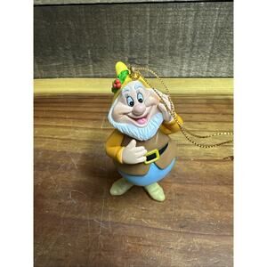 Grolier President's Edition - Disney's Happy Dwarf Christmas Ornament In Box